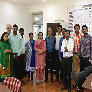 CDTL Chennai Team from 31.07.2017 to 12.08.2017